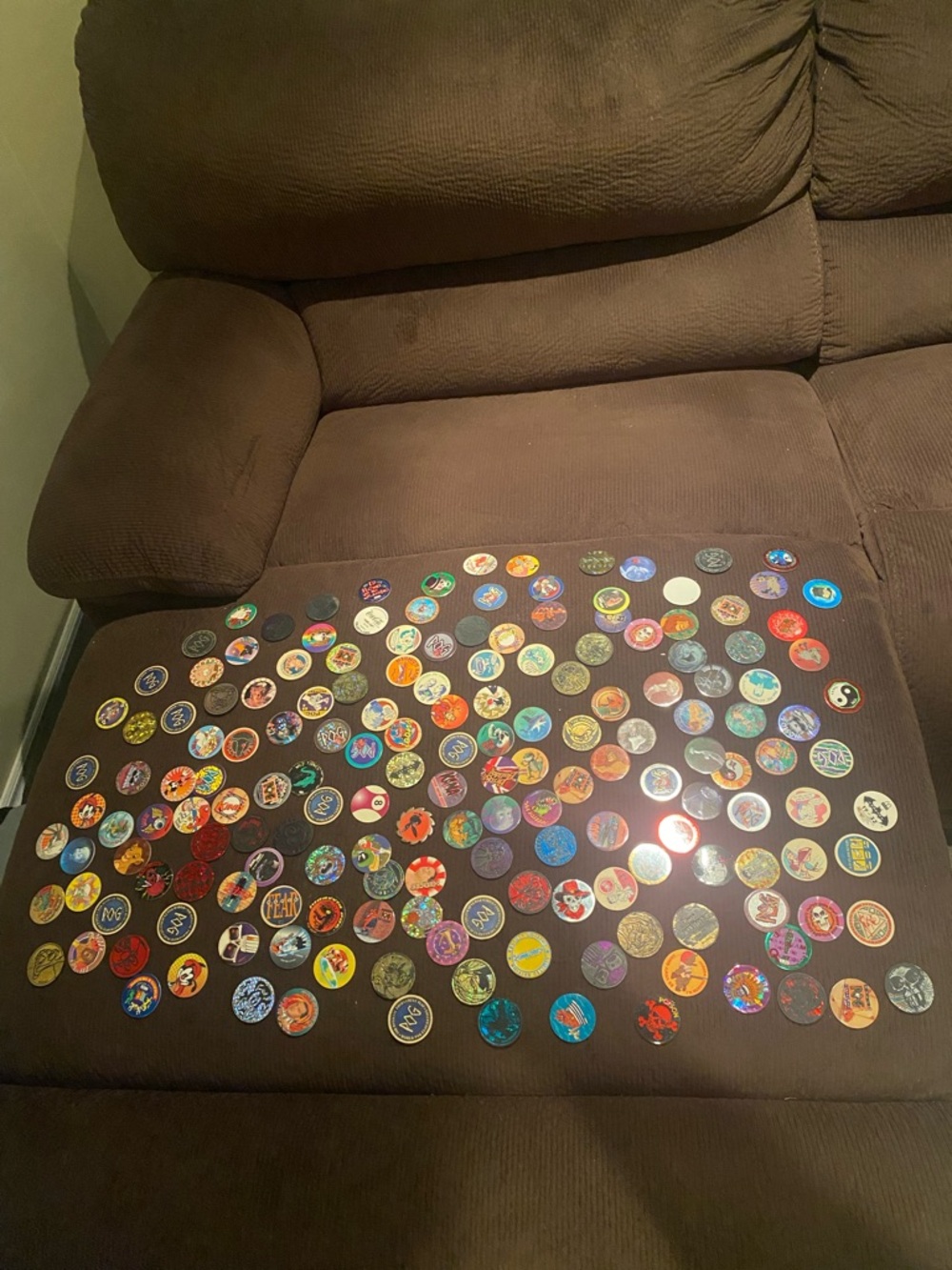Vintage Rare Pog & Slammer Collection with 172 Pogs (Good Condition)